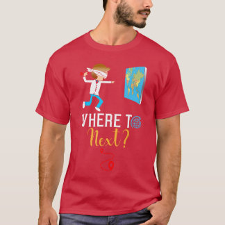 Wereldreiziger Cadeaus voor Internationale Wereldr T-shirt