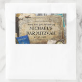  wereldreiziger dank u Sticker (Tas)