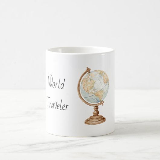 Wereldreiziger Globe Koffiemok (Center)