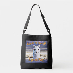 Wereldreiziger - Grappige Alpaca tas