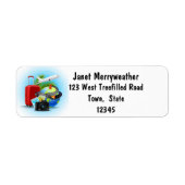 Wereldreiziger Label (Voorkant)