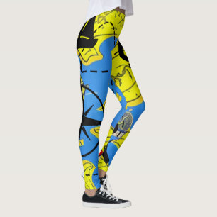 Wereldreiziger Leggings