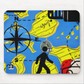 Wereldreiziger Muismat (Voorkant)