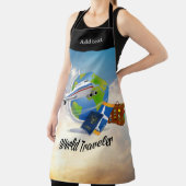 Wereldreiziger Schort (Insitu)