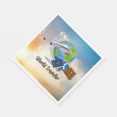 Wereldreiziger Servetten (Hoek)