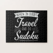 Wereldreiziger Sudoku Puzzel Lover Legpuzzel (Horizontaal)
