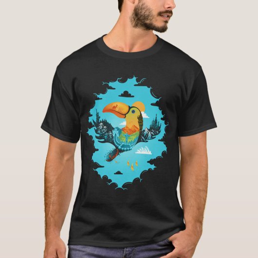 Wereldreiziger T-shirt (Voorkant)