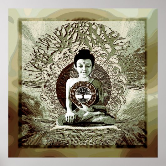 Wereldreligie voor vredesbemiddeling poster (Voorkant)