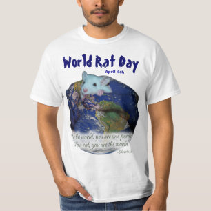 Wereldrijpe dag Shirt — voor lichtgekleurde shir