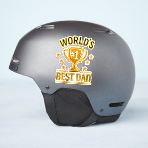 Werelds #1 Beste Vader Cadeau – Unieke Vaderdag Sticker