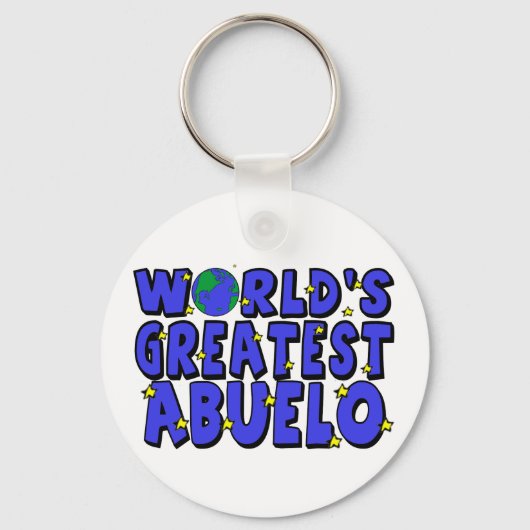 Werelds Beste Abuelo Sleutelhanger (Voorkant)