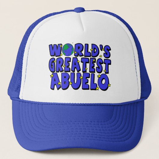 Werelds Beste Abuelo Trucker Pet (Voorkant)