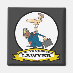 WERELDS BESTE ADVOCAAT II HEREN CARTOON MAGNEET