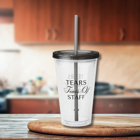 Werelds Beste Baas Grappig Acryl Drinkbeker