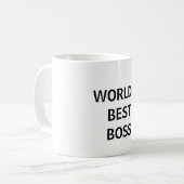 Werelds Beste Baas Mok (Voorkant links)