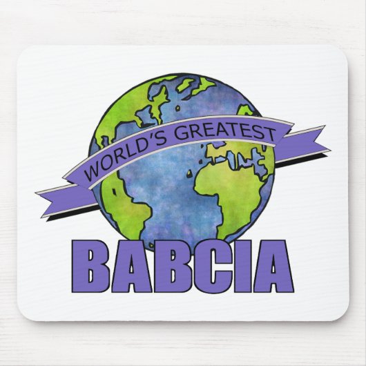 Werelds Beste Babcia Muismat (Voorkant)