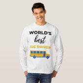Werelds Beste Buschauffeur bl T-shirt (Voorkant volledig)