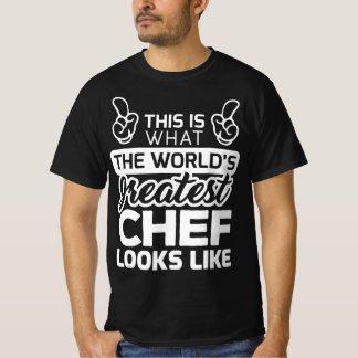 werelds beste chef-kok-kok ooit T-shirt