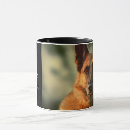 Wereld's beste Duitse herder papa Mok (Midden)