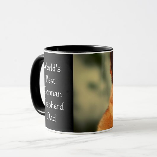 Wereld's beste Duitse herder papa Mok (Voorkant links)