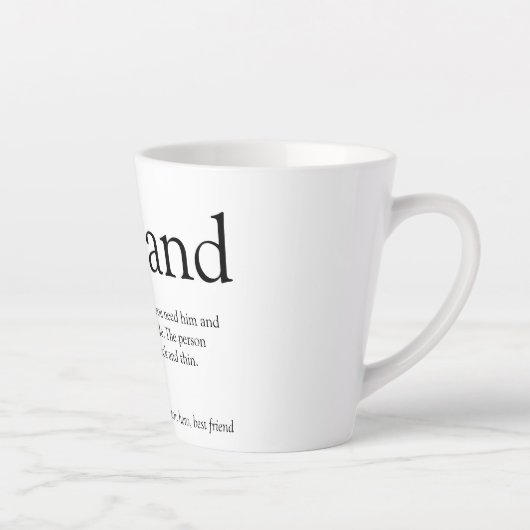 Werelds Beste Echtgenoot Definitie Pret Latte Mok (Rechts)