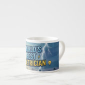 Werelds Beste Elektrotechnicus Reisbeker Espresso Kop (Voorkant rechts)