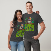 Werelds beste Finch Dad Finches Dad Bird-liefhebbe T-shirt (Unisex)