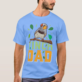 Werelds beste Finch Dad Finches Dad Vogelliefhebbe T-shirt