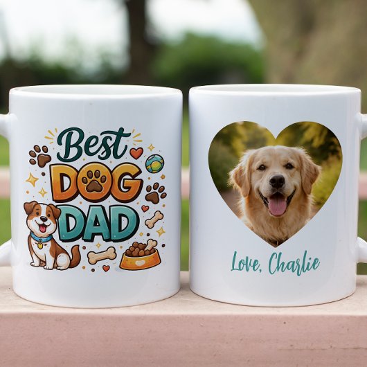 Werelds Beste Hond Papa | Douane Vaderdag Mok