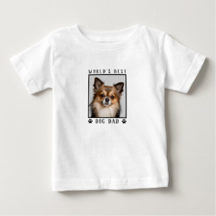 Werelds Beste Hond Papa Pootafdrukken Huisdier Fot