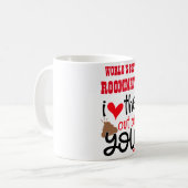 Werelds Beste Huisgenoot - Hou van JE MUG Koffiemok (Voorkant links)