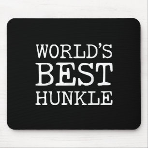 Werelds beste hunkle grappige oom grap vaders dag muismat