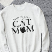 Werelds Beste Kat Mama Paw Prints Schattige Sweats Trui