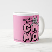 Werelds Beste Kattenmoeder Schattig Grote Koffiekop (Voorkant rechts)