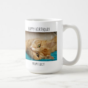 Werelds Beste KattenPapa - aangepaste Gefeliciteer Koffiemok