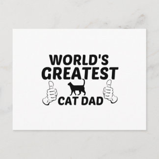 WERELDS BESTE KATTENVADER BRIEFKAART