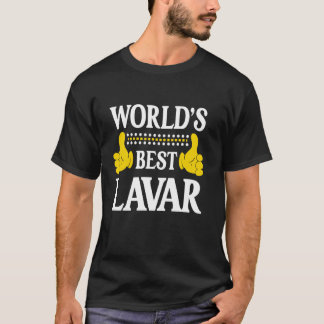 Werelds Beste Lavar Persoonlijke Naam Voornaam Gra T-shirt
