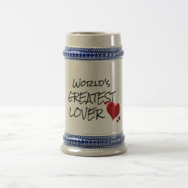 Werelds Beste Minnaar Bierpul - Romantische Quote