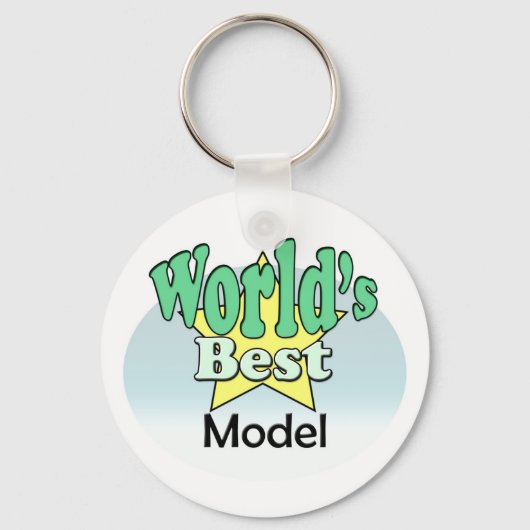 Werelds Beste Model Sleutelhanger (Voorkant)