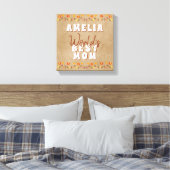 Werelds Beste Moeder Bloemen Bloemstuk Rustieke Be Canvas Afdruk (Insitu (Slaapkamer))