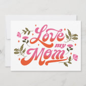 Werelds Beste Moeder Kaart (Voorkant)