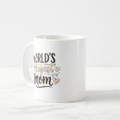 Werelds Beste Moeder (op een schaal van oké) Koffiemok (Voorkant links)