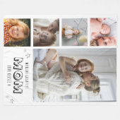 Werelds Beste Moeder Trendy Fotostrip Fleece Deken (Voorkant (Horizontaal))