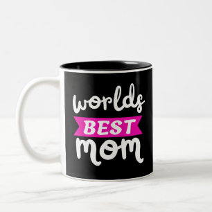 werelds beste moeder tweekleurige koffiemok