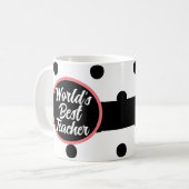 Werelds beste Mok voor docenten (Voorkant links)