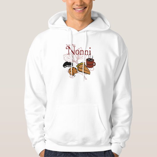 Werelds Beste Nonni Hooded Sweatshirt (Voorkant)