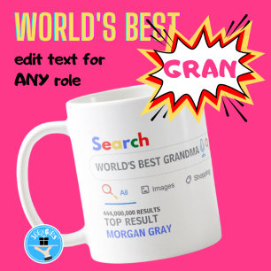 WERELDS BESTE OMA - Grappige zoek TOP Resultaat Koffiemok