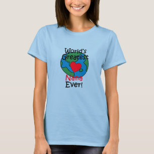 Werelds Beste Oma Hart T-shirt