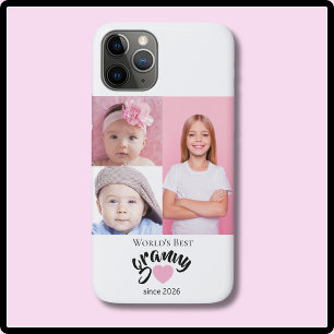 Werelds Beste Oma Sinds Jaar 3 Foto Cute Case-Mate iPhone Case