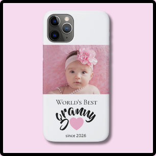 Werelds Beste Oma Sinds Jaar Foto Knuffel  Case-Mate iPhone Case